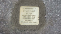 St. Wendel, Demnig, Stolperstein, Lanz, Israel
