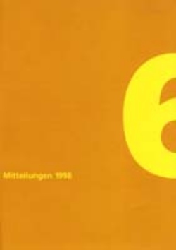 Mitteilungen 6 Jahresbericht 1998
