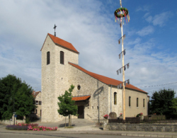Gersheim-Niedergailbach, Pfarrkirche St. Nikolaus von Flühe bzw. Bruder-Klaus-Kirche