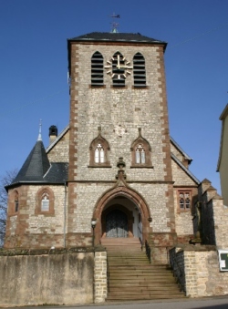 Mandelbachtal, Erfweiler-Ehlingen, Pfarrkirche St. Mauritius