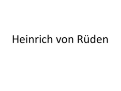 Rüden, Heinrich von
