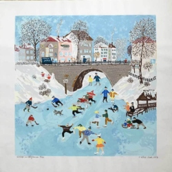"Eisläufer am Stälzchensee"