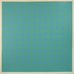 o. T. (I 9 / lindgrün/hellblau)